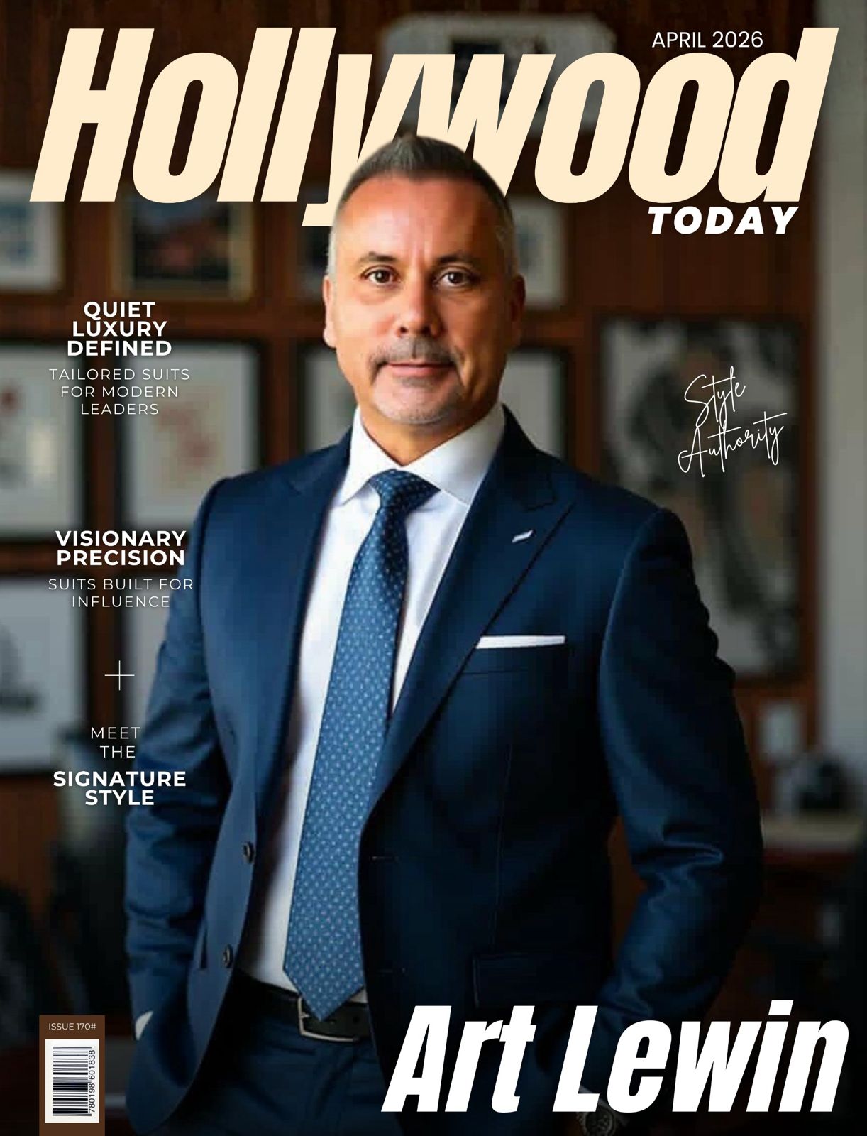 Art Lewin bespoke tailoring luxury suits Los Angeles executive style custom menswear