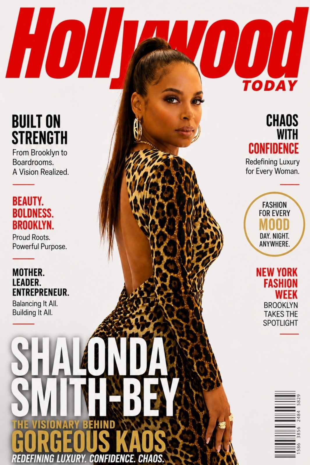 Shalonda Smith-Bey founder of GORGEOUS KAOS luxury fashion brand
